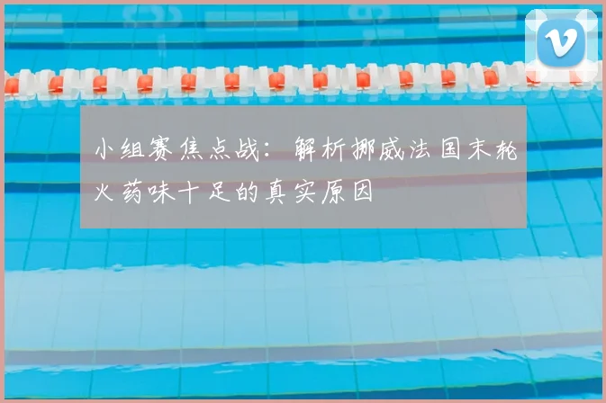 小组赛焦点战:解析挪威法国末轮火药味十足的真实原因